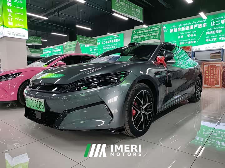 BYD Han L DM-p four-wheel drive lidar flagship