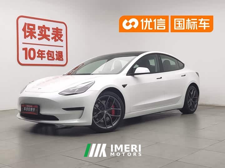 Tesla Model 3 Performance high-performance all-wheel drive version