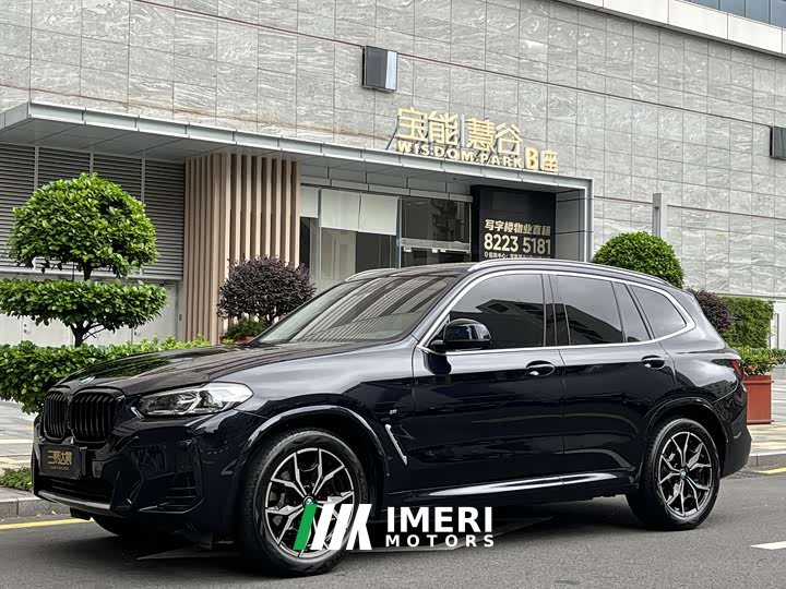 BMW X3 facelift xDrive25i M sports package