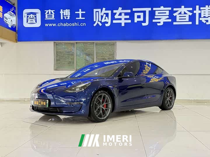 Tesla Model 3 Performance high-performance all-wheel drive version