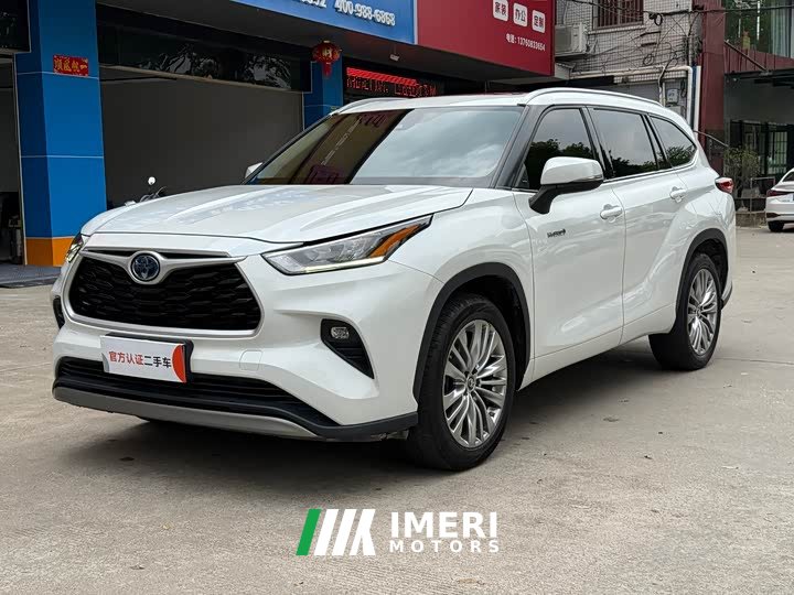 Toyota Highlander 2023 2.5L smart electric hybrid dual-engine four-wheel drive luxury version 7 seats