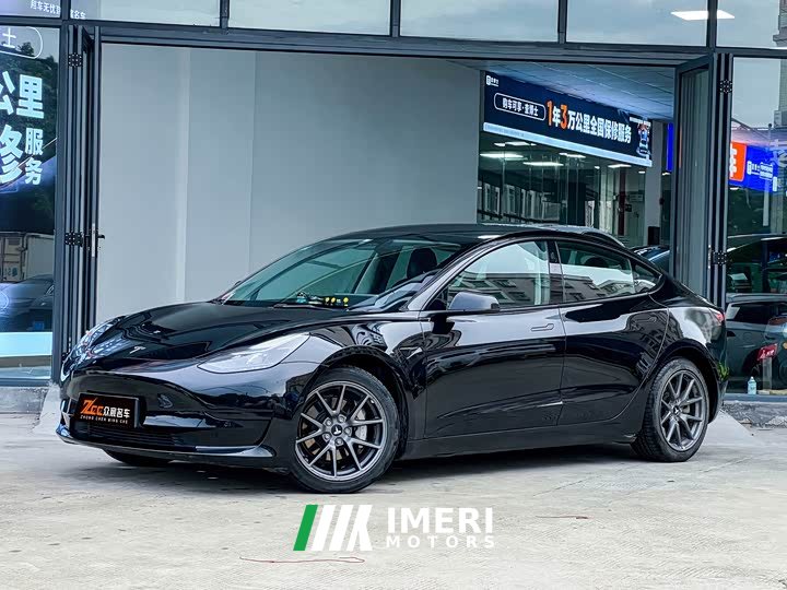 Tesla Model 3 2021 facelift standard range rear drive upgraded version 3D1