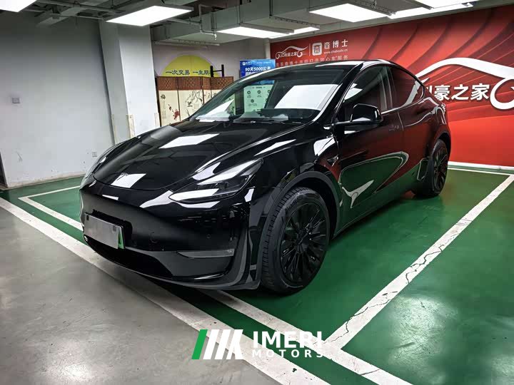 Tesla Model Y 2022 facelift, long-range all-wheel drive version