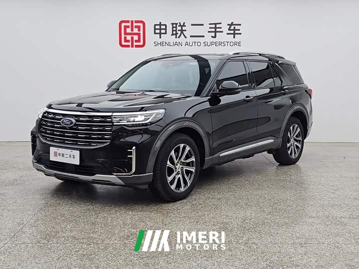 Ford Explorer EcoBoost 285 four-wheel drive style plus version 6 seats