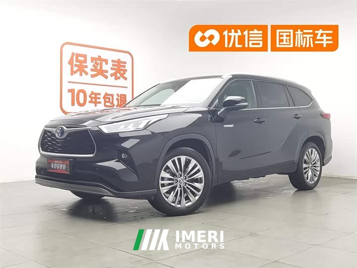 Toyota Highlander dual engine 2.5L four-wheel drive premium version 7 seats