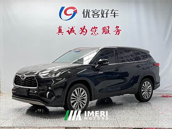 Toyota Highlander 2023 2.5L intelligent electric hybrid dual-engine four-wheel drive premium version 7 seats