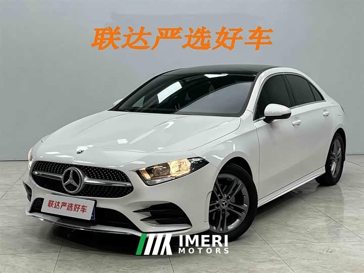 Mercedes-Benz A-Class 2022 facelift A 180 L sports sedan