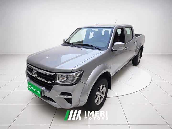 Ruiqi 2023 2.4T diesel two-wheel drive entrepreneurial version long cargo box YCY24165-61