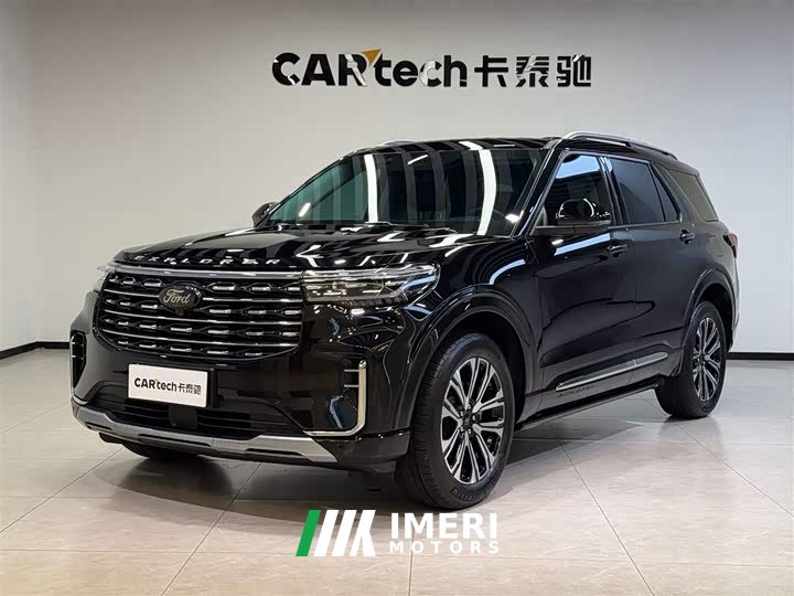 Ford Explorer 2024 2.3T EcoBoost four-wheel drive titanium version 6 seats
