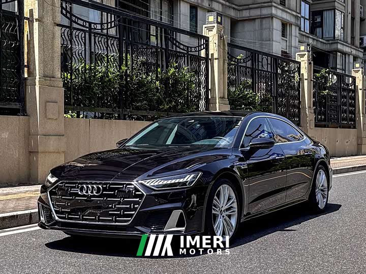 Audi A7L 2022 55 TFSI quattro S-line Zhiyuan obsidian suit