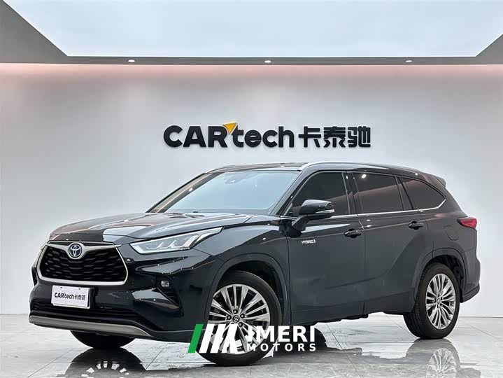 Toyota Highlander 2022 dual engine 2.5L four-wheel drive premium version 7 seats