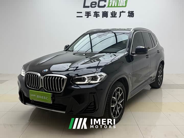 BMW X3 2022 facelift xDrive25i M sports package