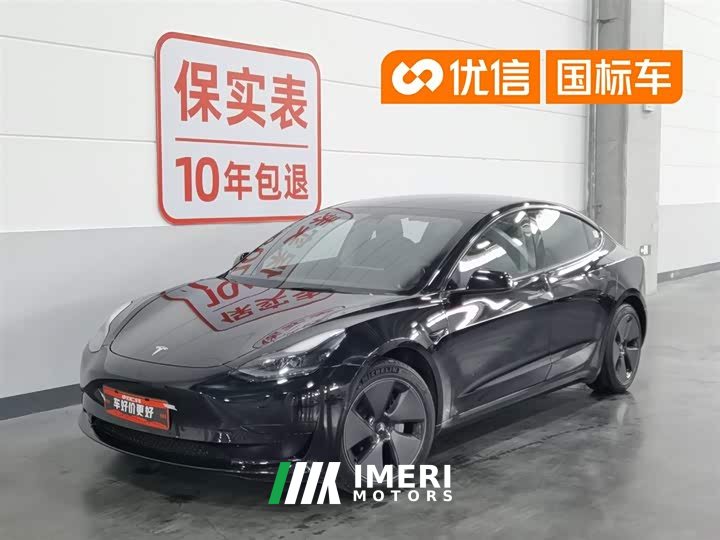Tesla Model 3 rear-wheel drive version