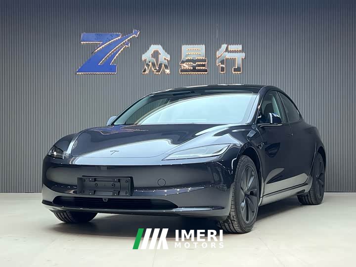 Tesla Model 3 2025 facelift rear-wheel drive version