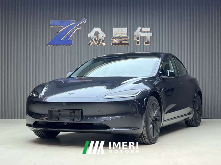 Tesla Model 3 2025 facelift rear-wheel drive version
