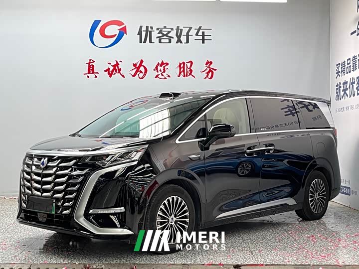 Denza D9 DM-i smart driving version 1020 four-wheel drive premium