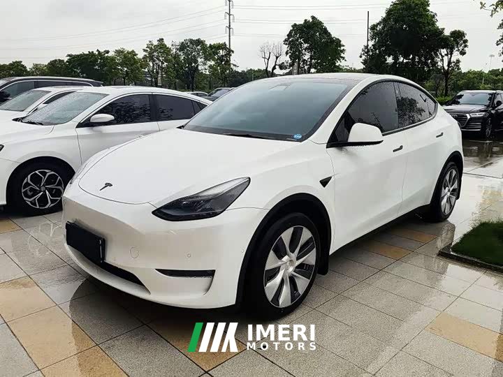 Tesla Model Y 2022 facelift, long-range all-wheel drive version