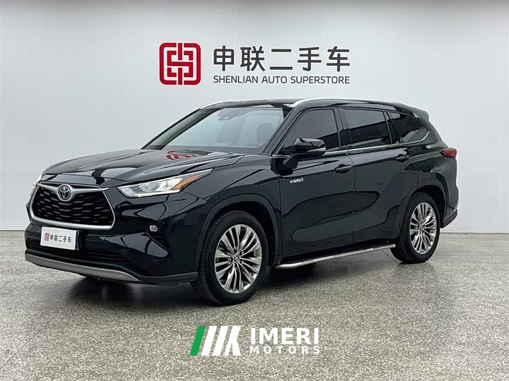 Toyota Highlander 2023 2.5L smart electric hybrid dual-engine four-wheel drive luxury version 7 seats