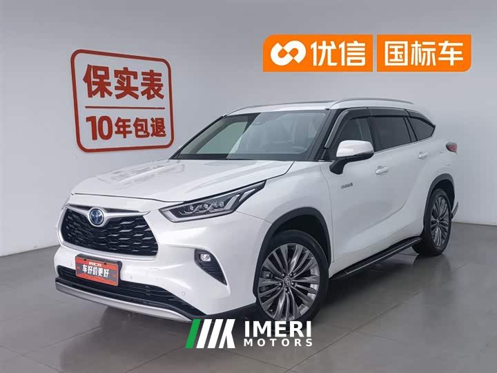 Toyota Highlander dual engine 2.5L four-wheel drive premium version 7 seats