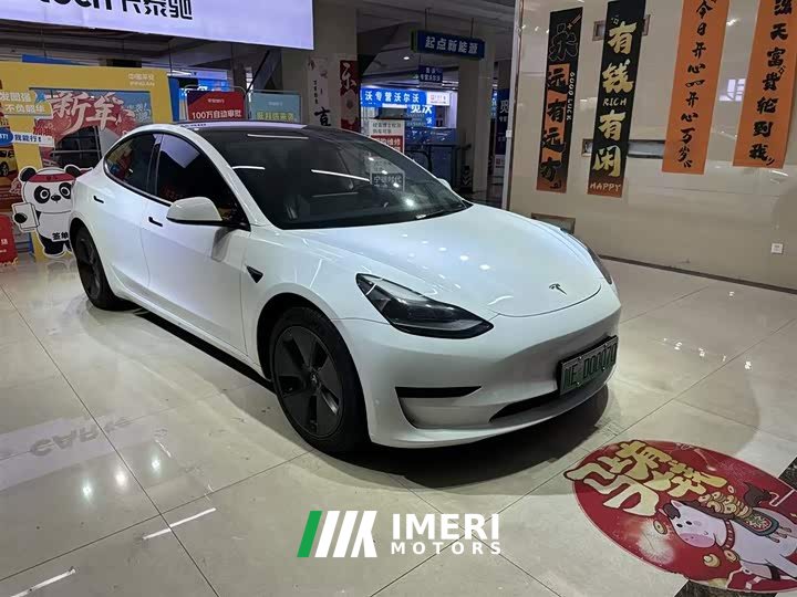 Tesla Model 3 standard range rear drive upgraded version 3D6