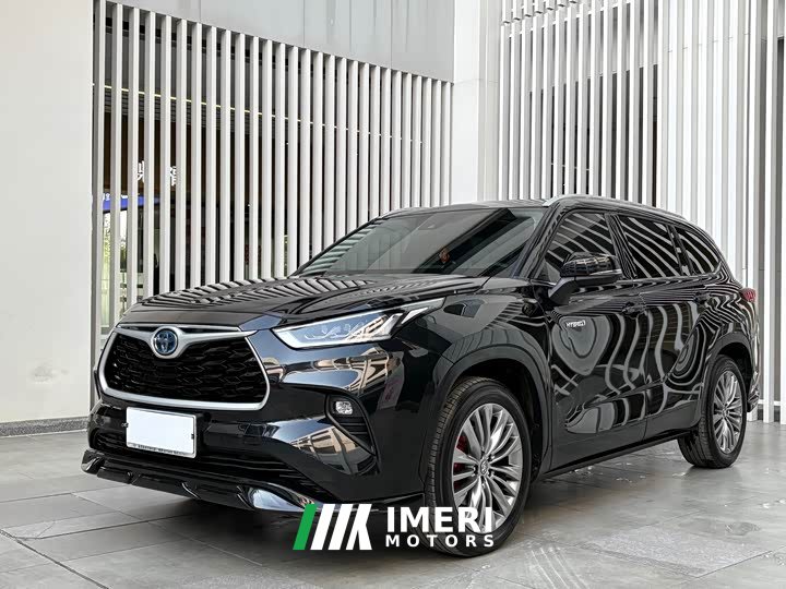 Toyota Highlander 2.5L intelligent electric hybrid dual-engine four-wheel drive premium version 7 seats