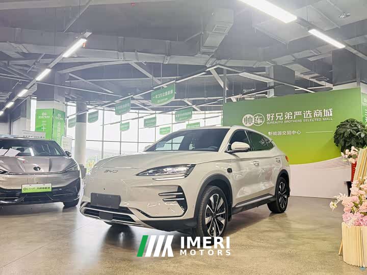 BYD Song PLUS New Energy EV smart driving version 520km luxury