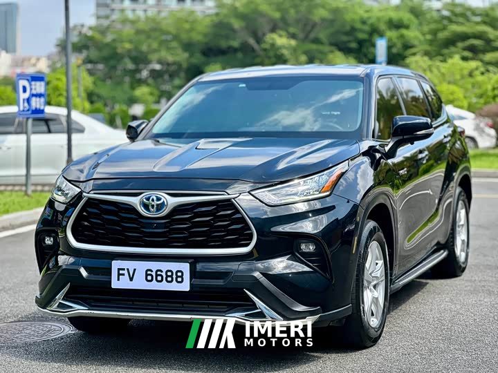 Toyota Highlander 2022 dual engine 2.5L four-wheel drive elite version 7 seats