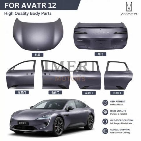Full Body Panels - 4 Doors + Front Hood + Rear Tailgate AVATR 12