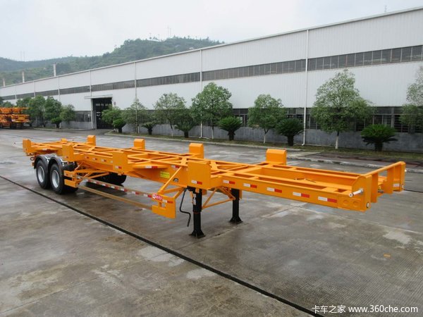 Terminal container chassis