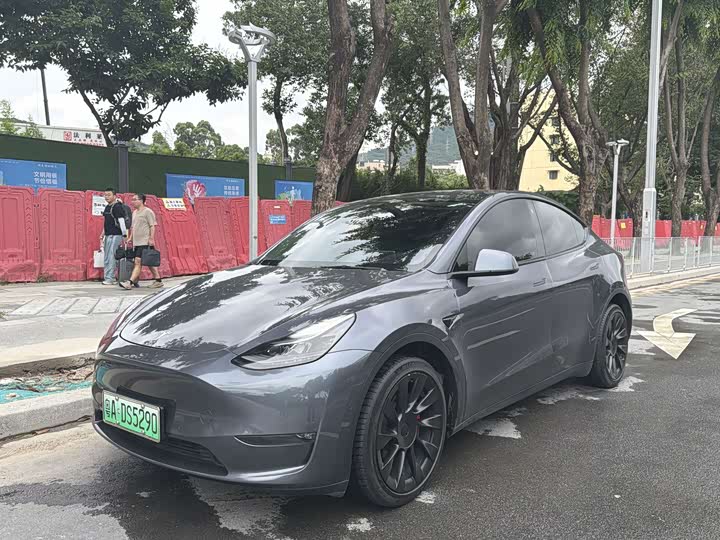 Model Y 2021 long-range all-wheel drive version
