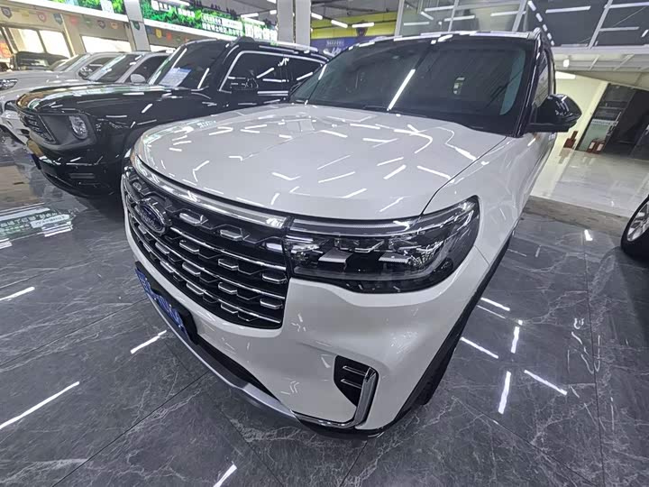 2023 Explorer 2023 EcoBoost 285 four-wheel drive style plus version 7 seats