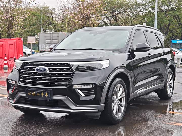 Explorer 2020 EcoBoost 285 rear-wheel drive stylish version 7 seats