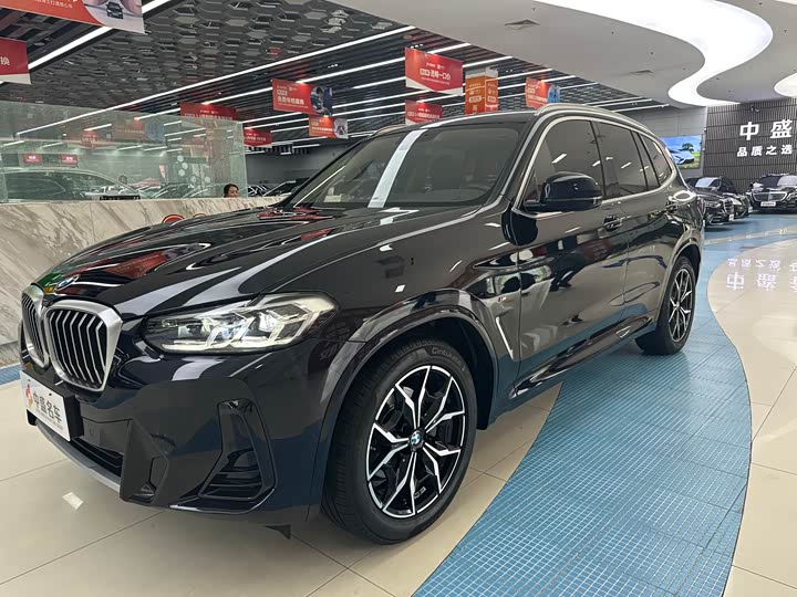 BMW X3 2022 facelift xDrive25i M sports package