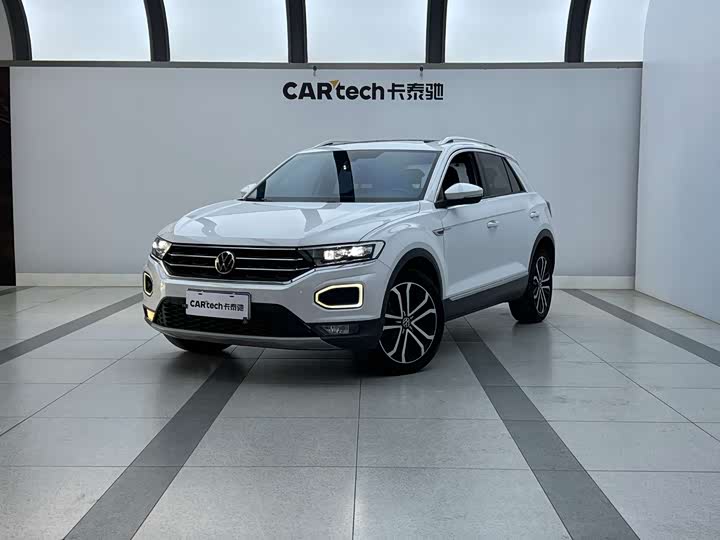 T-ROC 2021 facelift 280TSI DSG four-wheel drive luxury smart connected version