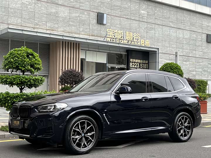 BMW X3 2022 facelift xDrive25i M sports package