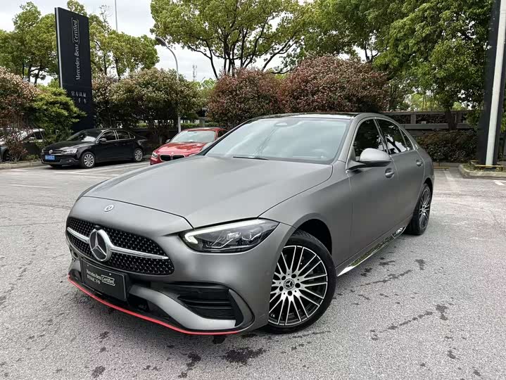 Mercedes-Benz C-Class 2024 facelift three C 260 L sports version