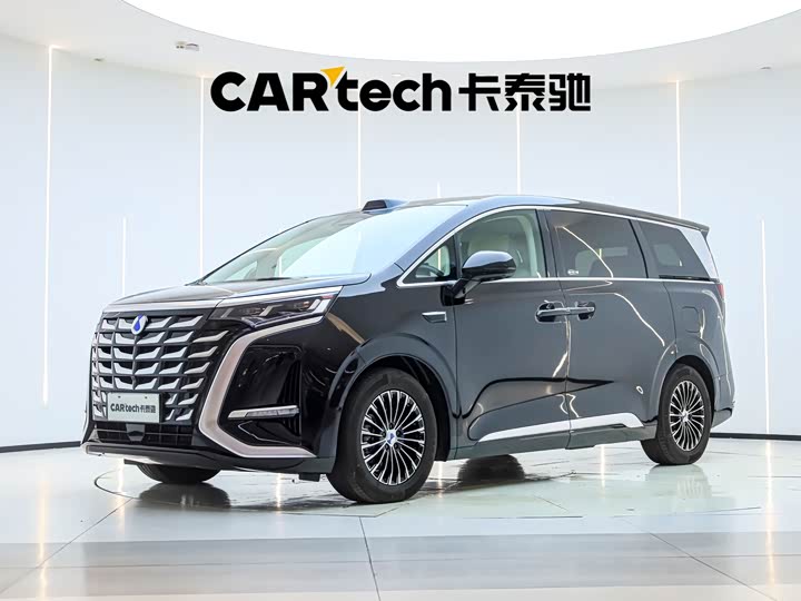 Denza D9 2025 DM-i smart driving version 1020 four-wheel drive flagship model