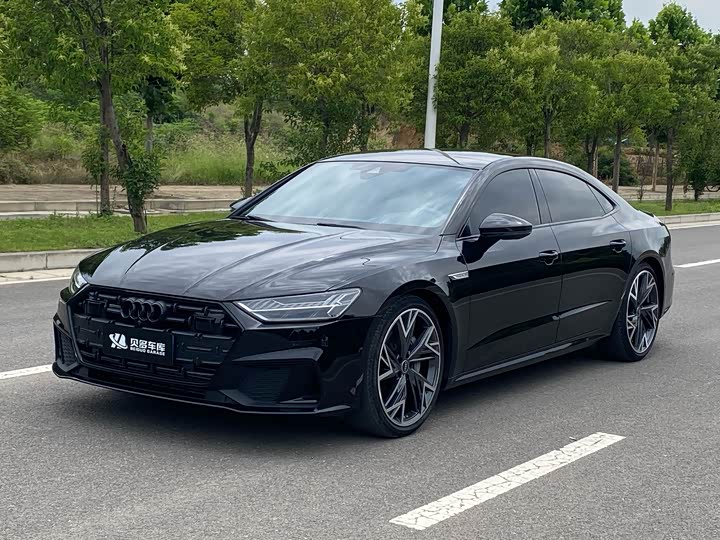 Audi A7L 2024 55 TFSI quattro Black Warrior Edition