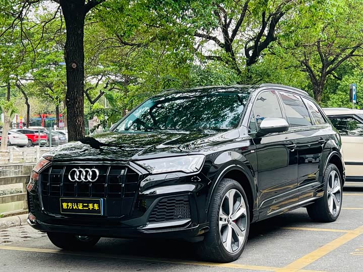 Audi Q7 2022 55 TFSI quattro S line premium model