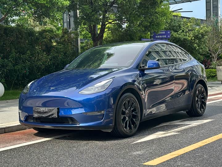 Model Y 2021 long-range all-wheel drive version