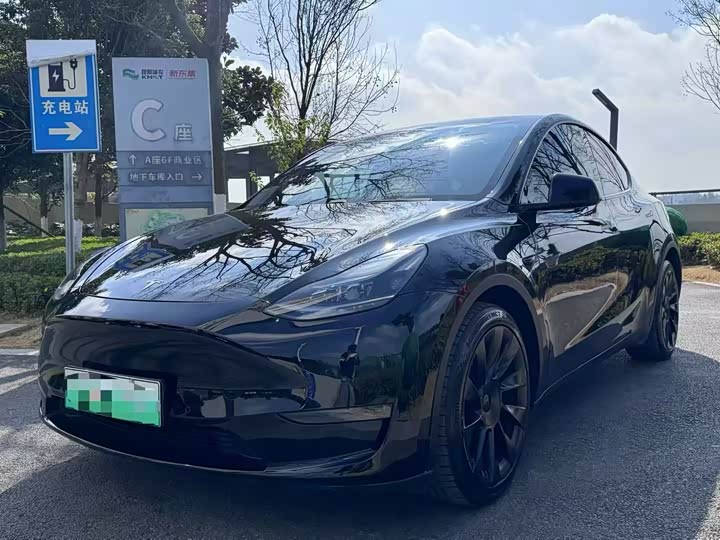 Model Y 2021 long-range all-wheel drive version