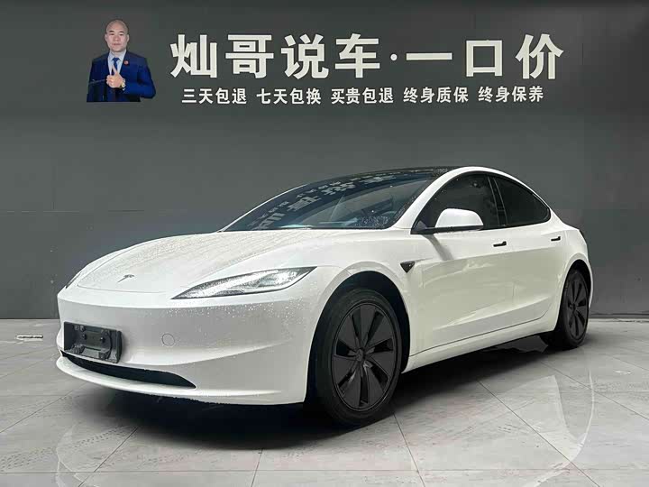 Model 3 2025 long-range all-wheel drive version