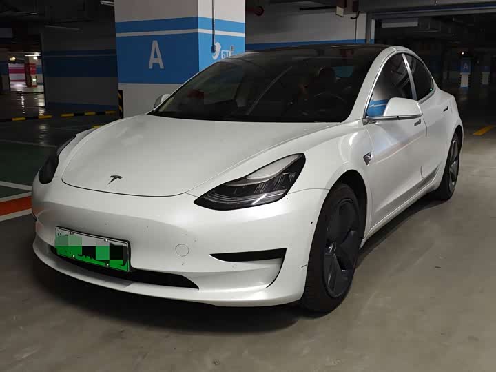 Model 3 2020 facelift standard range rear-wheel drive upgraded version