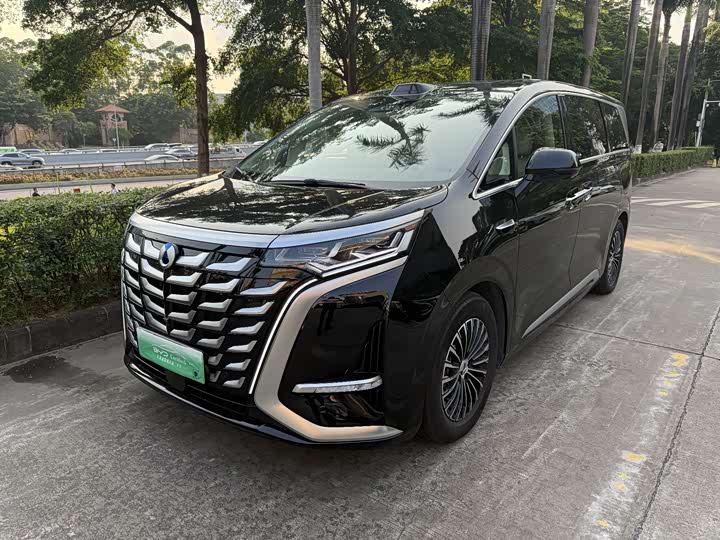 Denza D9 2025 DM-i smart driving version 1020 four-wheel drive flagship model