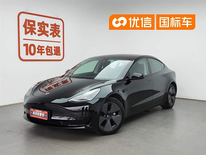 Model 3 2021 facelift standard range rear drive upgraded version 3D1
