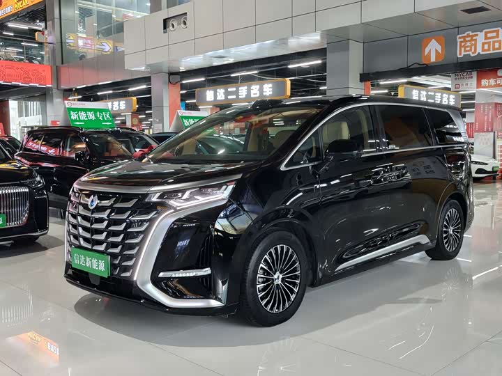 Denza D9 2025 DM-i smart driving version 1020 four-wheel drive flagship model