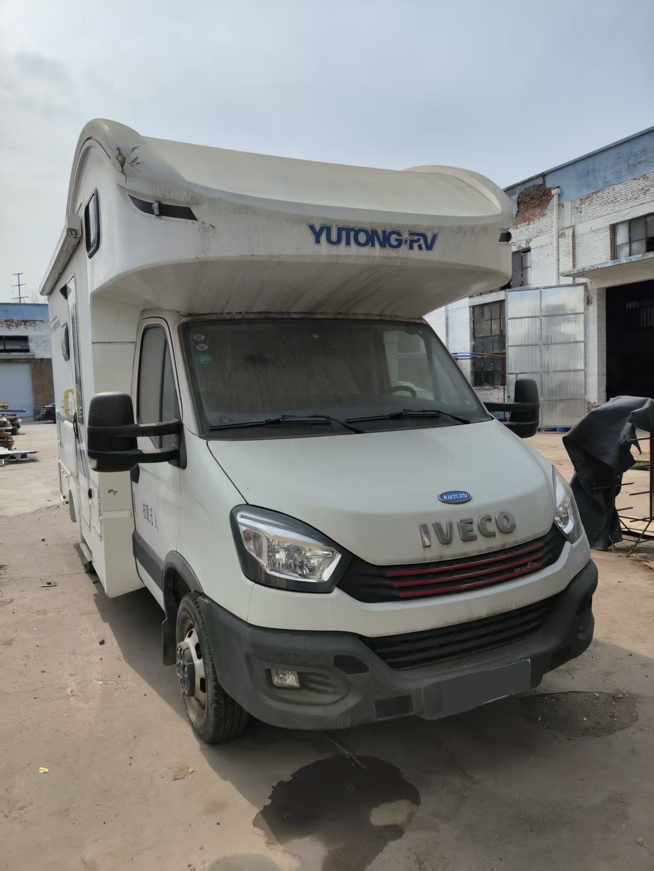 2019 Yutong C type, Iveco underbody